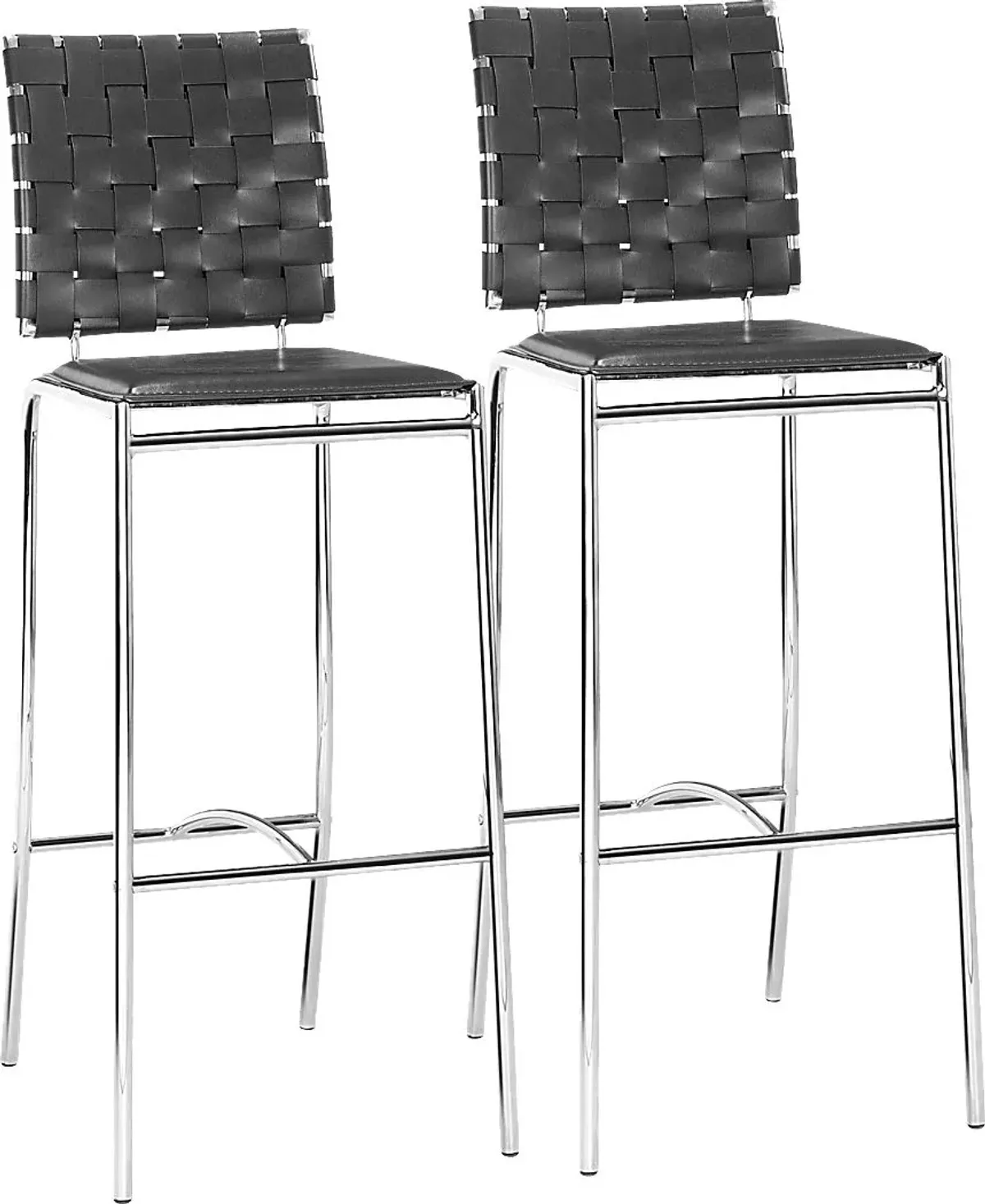 Keiko Black Barstool, Set of 2