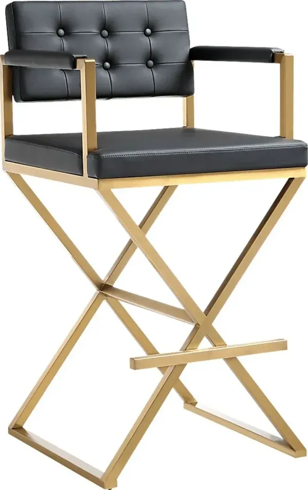 Drela Black Barstool