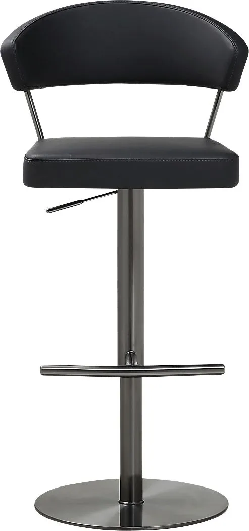 Canaran Black Barstool