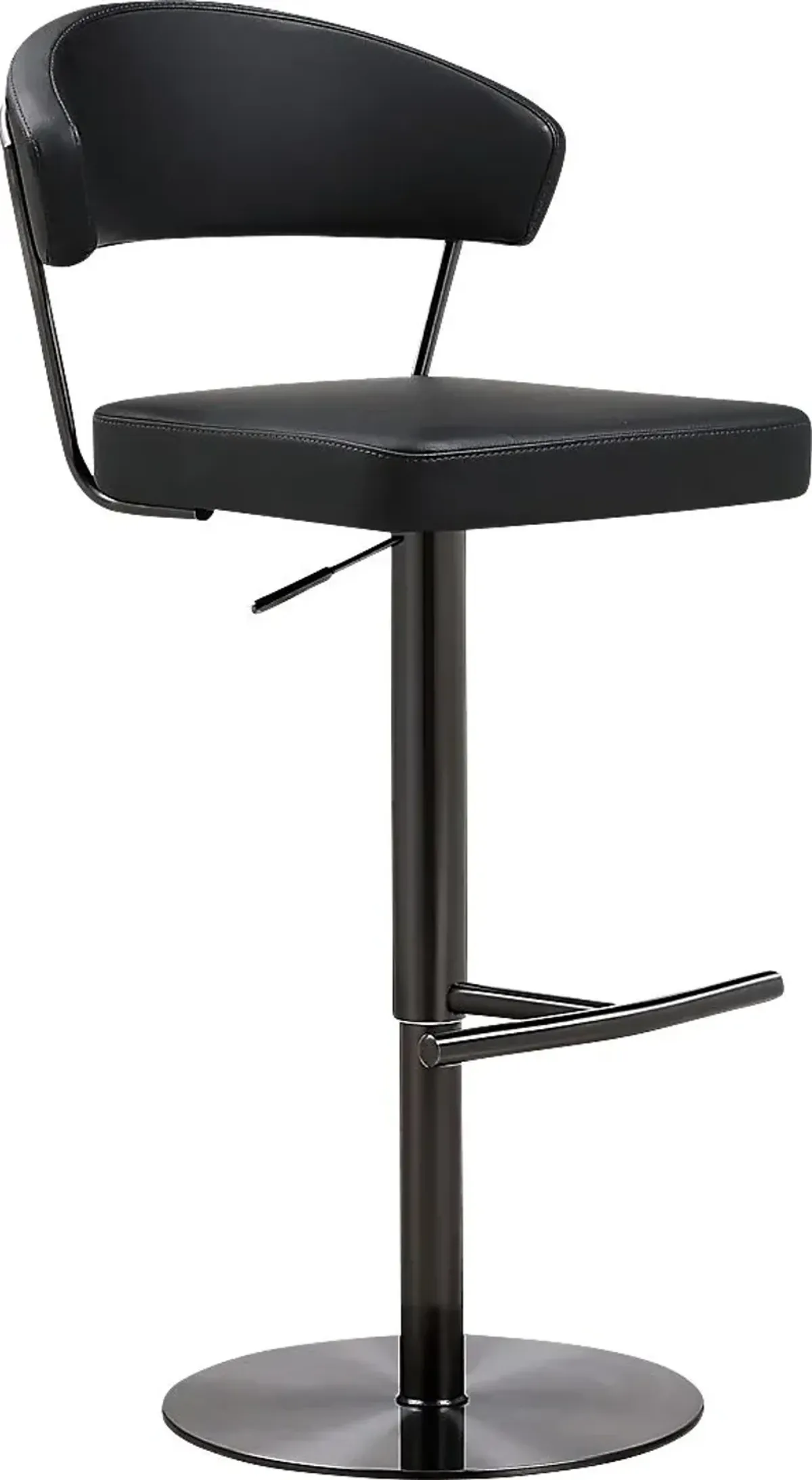 Canaran Black Barstool