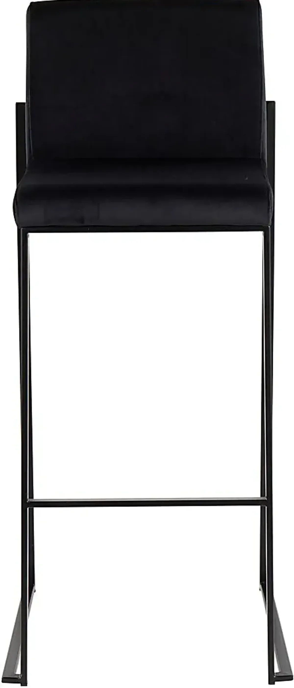 Arelane IV Black Barstool, Set of 2