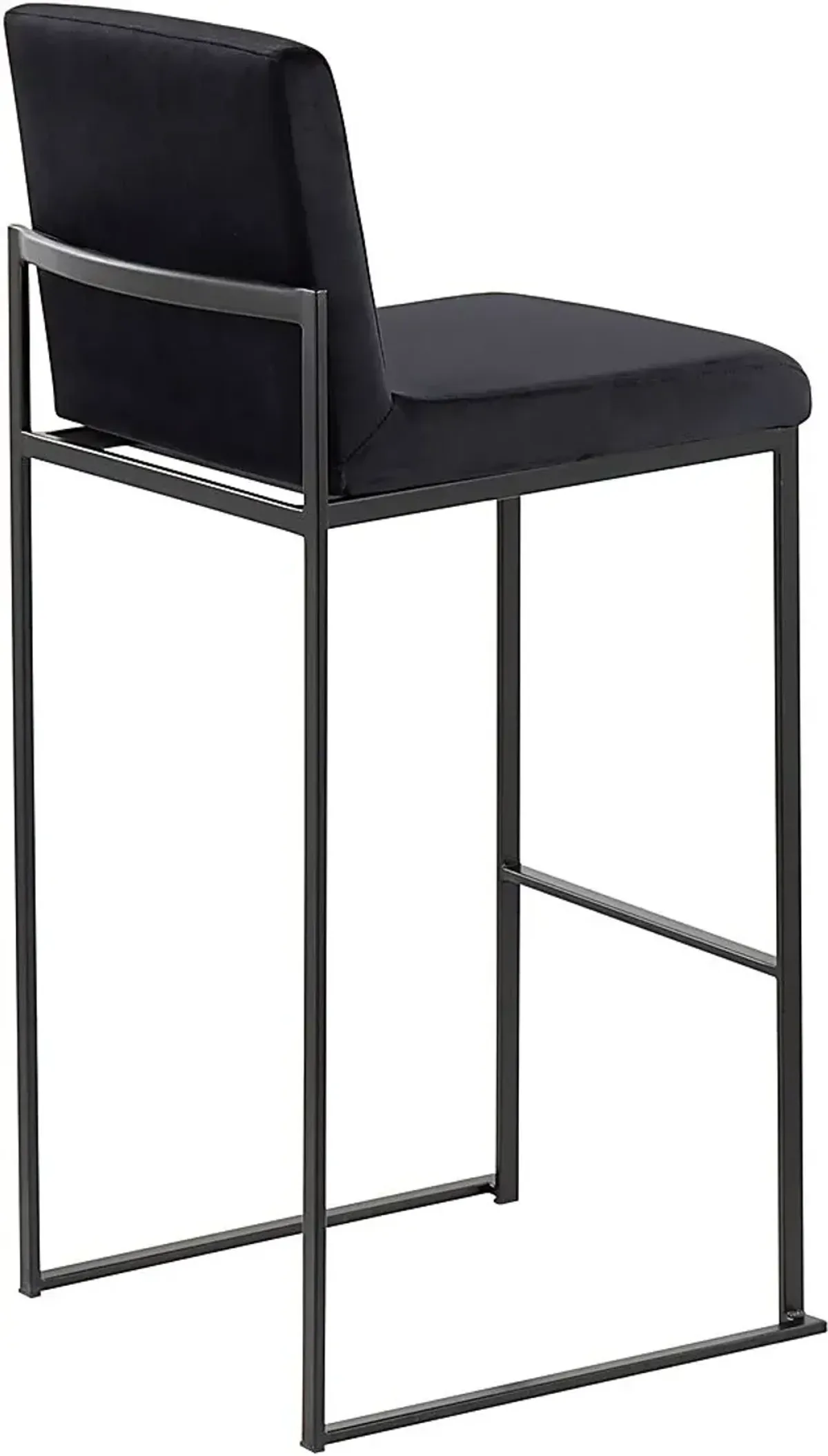 Arelane IV Black Barstool, Set of 2