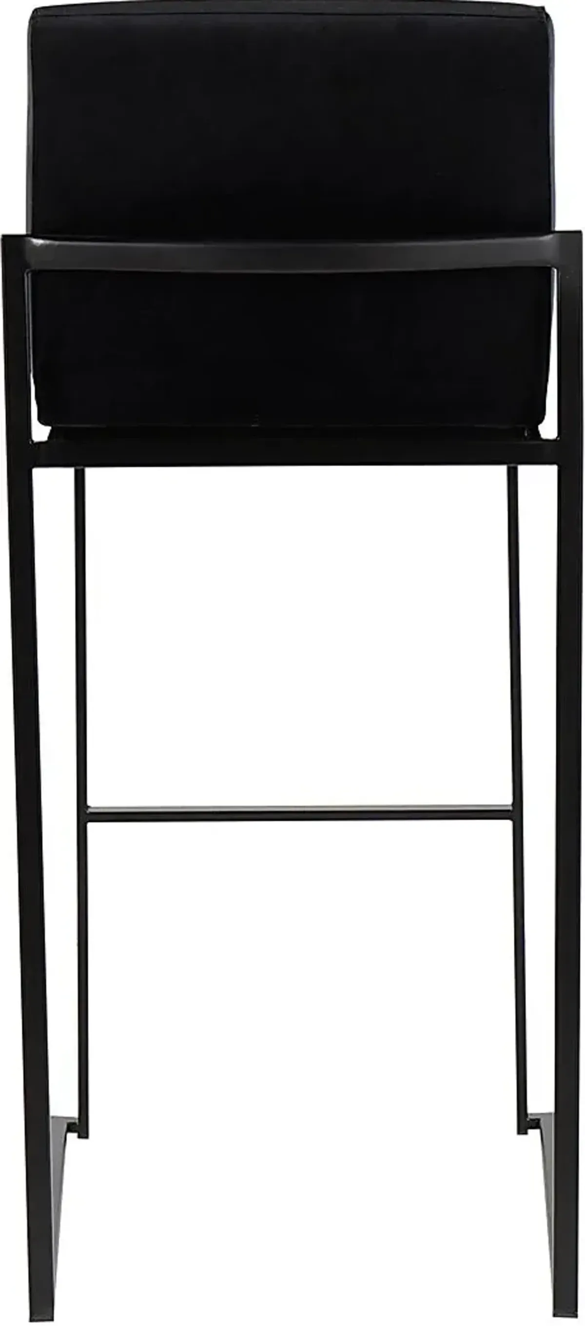 Arelane IV Black Barstool, Set of 2