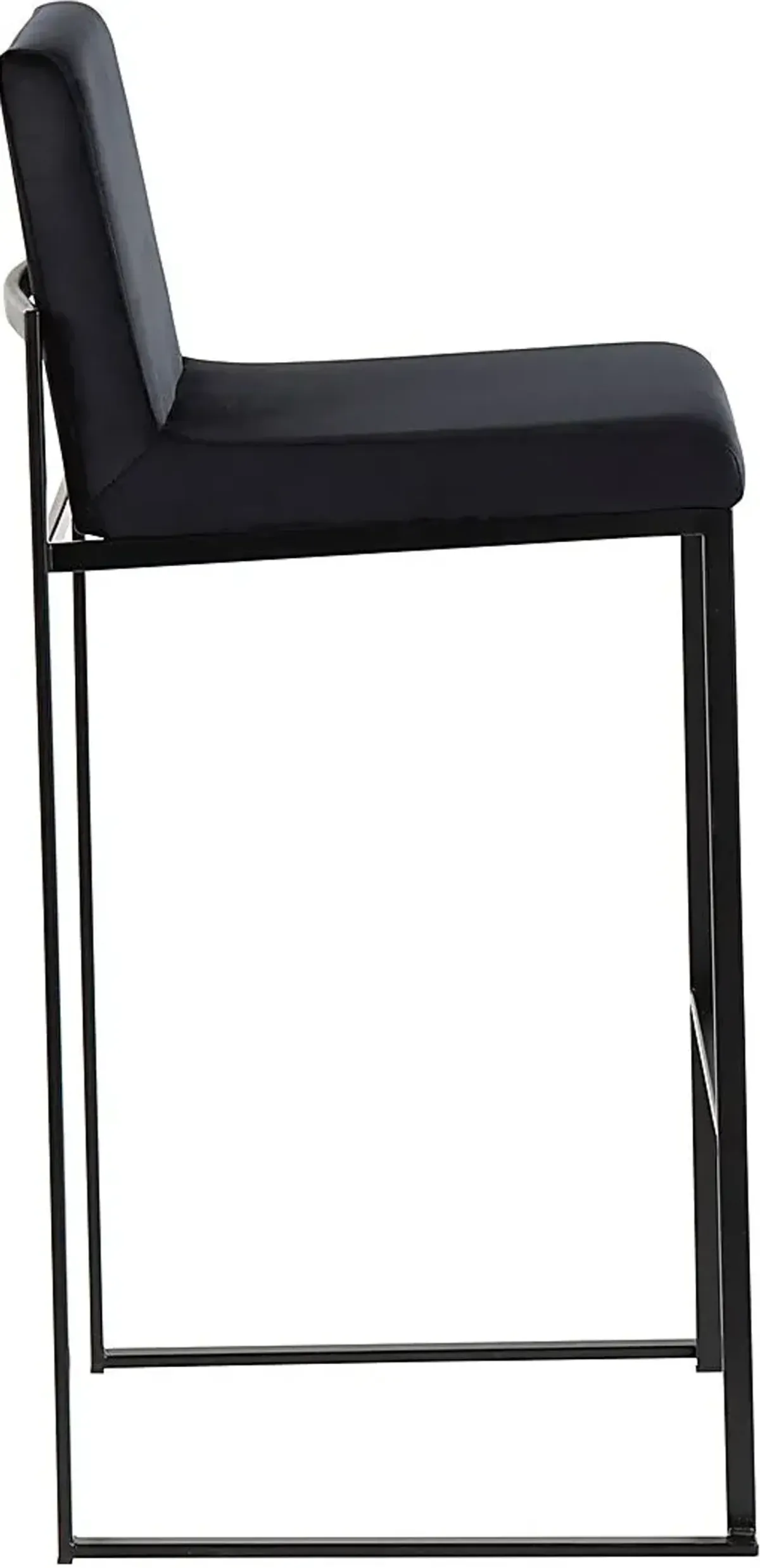 Arelane IV Black Barstool, Set of 2