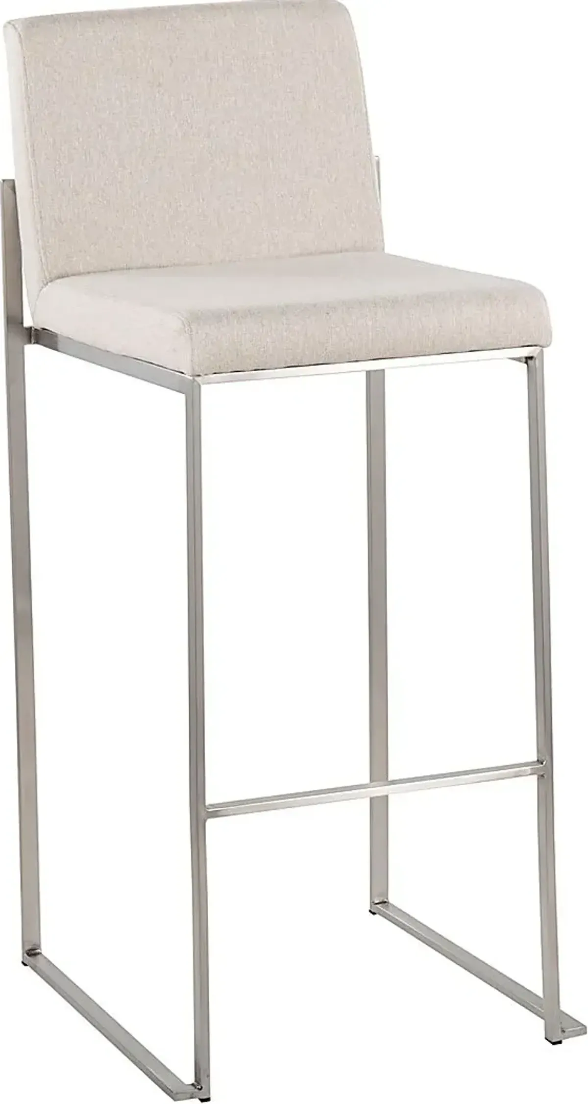 Avella Ann Beige Barstool, Set of 2