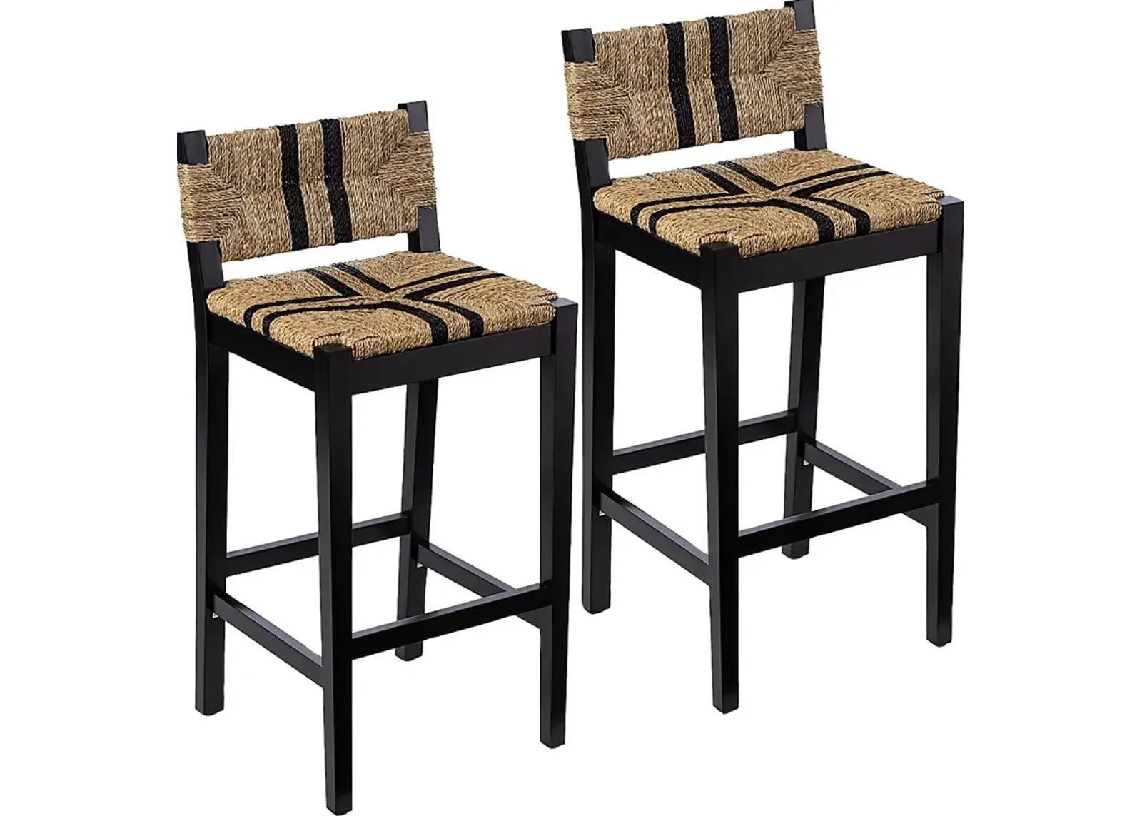 Cedarhurst Black Barstool, Set of 2