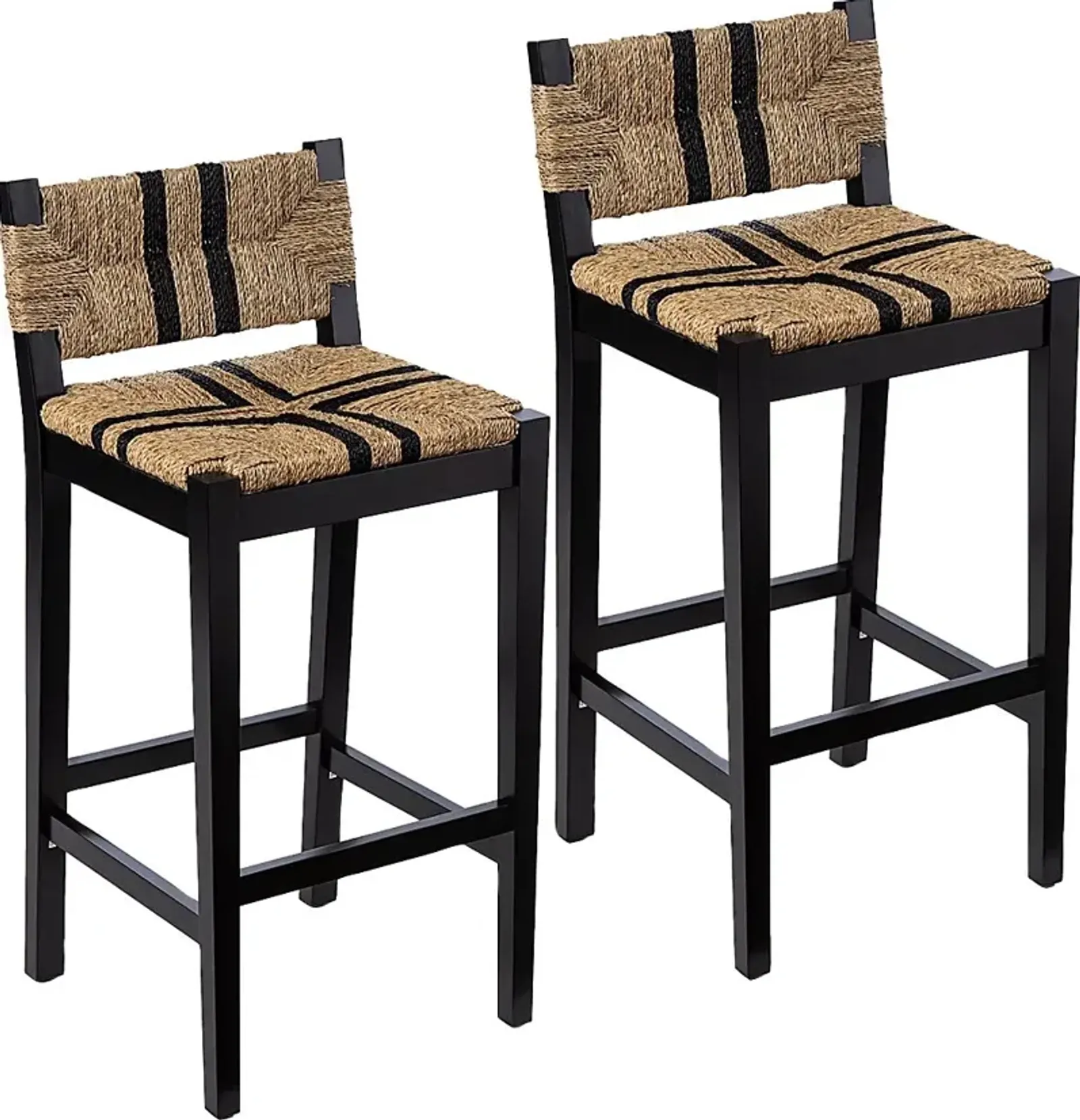 Cedarhurst Black Barstool, Set of 2