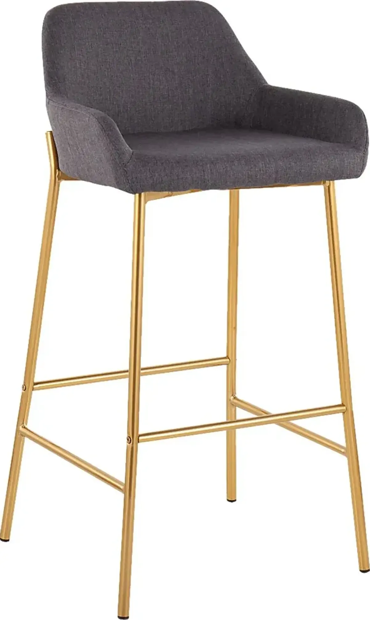 Rimcrest I Charcoal Barstool Set of 2