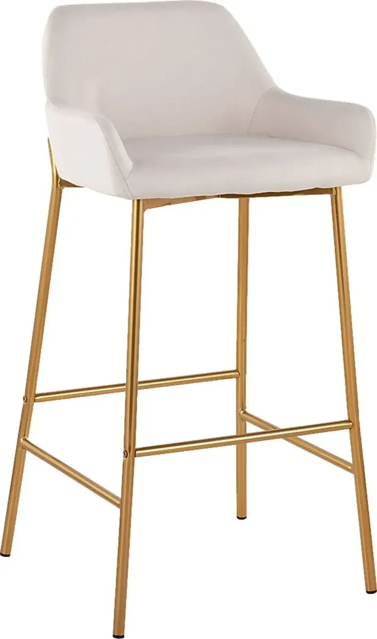 Rimcrest I Cream Barstool Set of 2