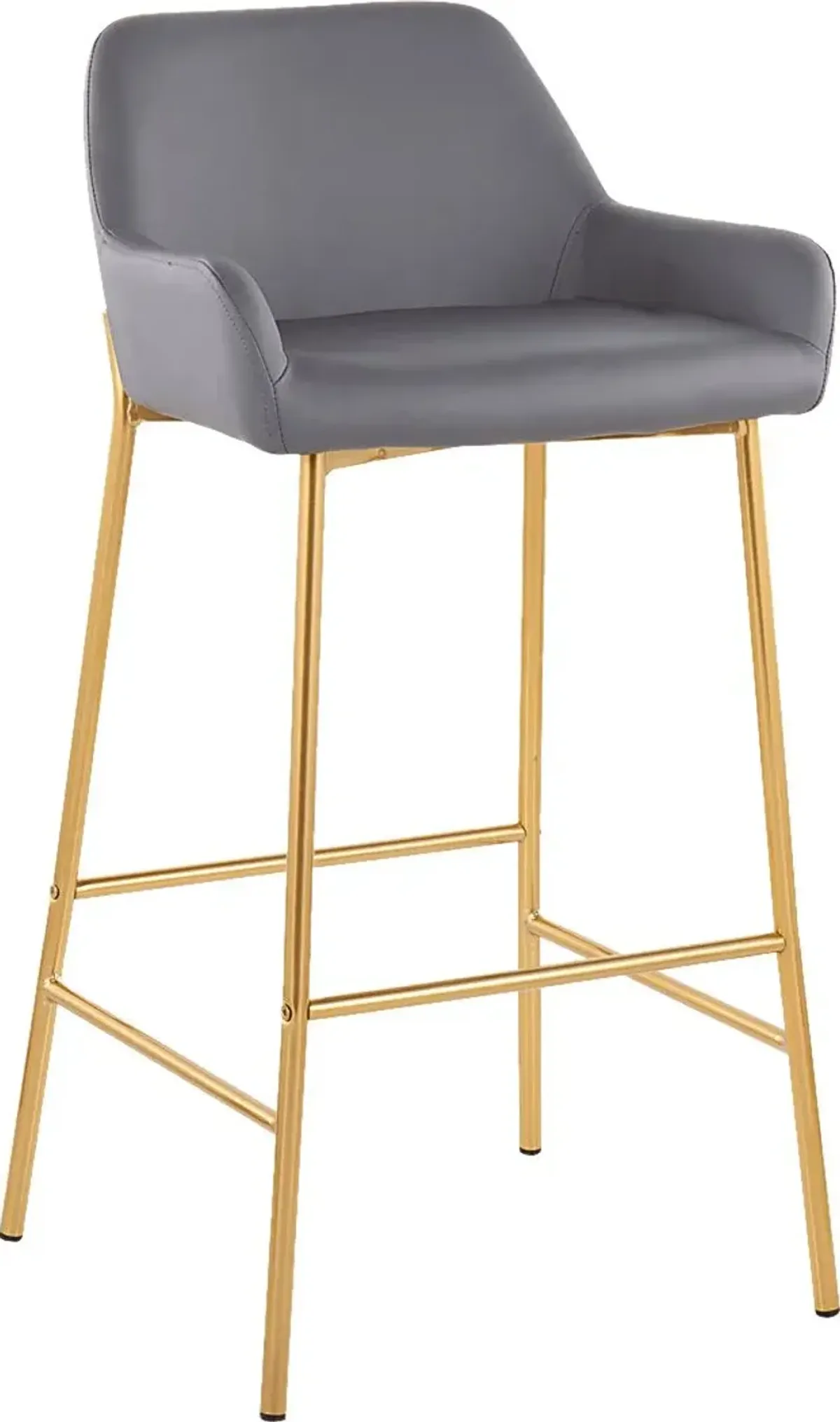 Rimcrest I Gray Barstool Set of 2