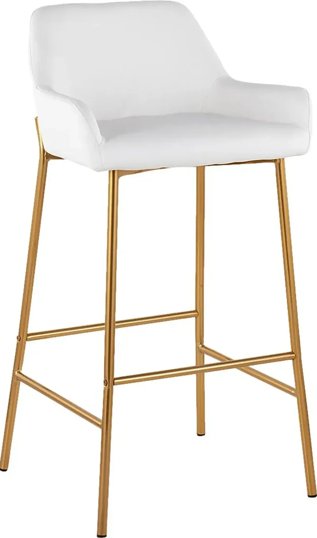 Rimcrest White Barstool Set of 2