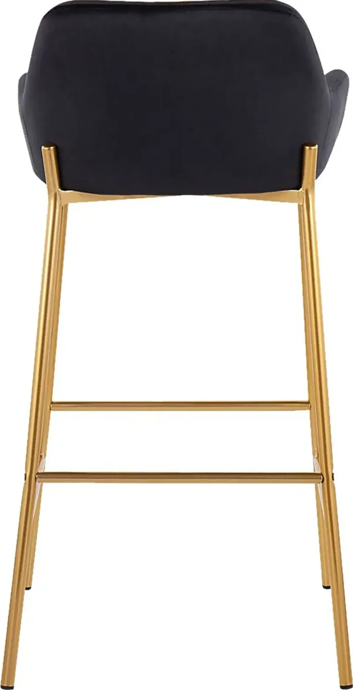 Rimcrest I Black Barstool Set of 2