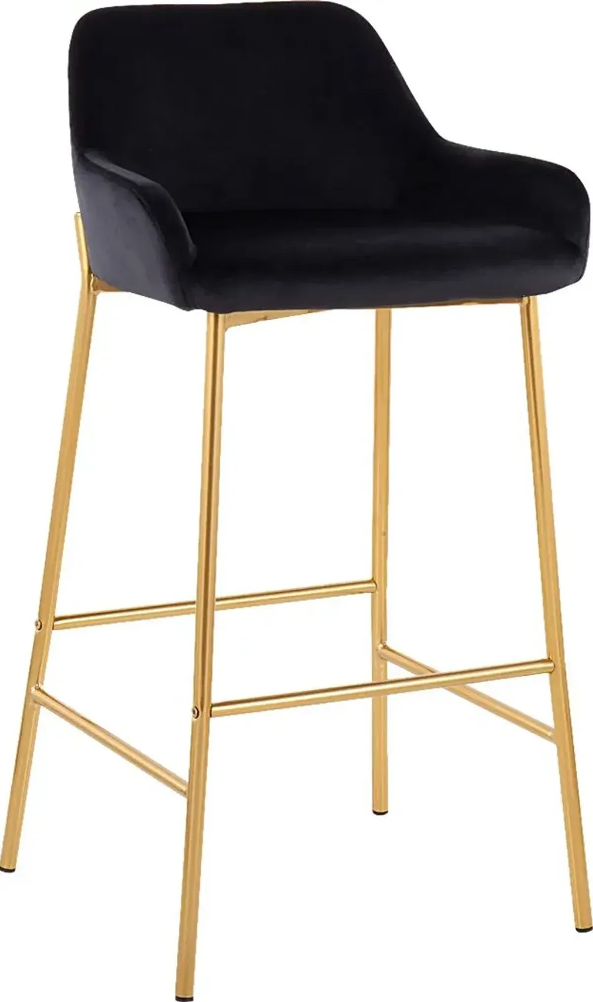 Rimcrest I Black Barstool Set of 2