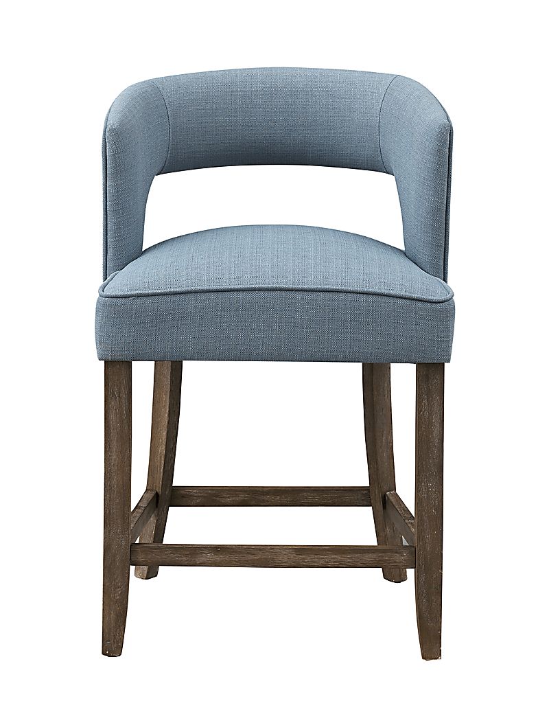 Cornelion Blue Counter Height Stool