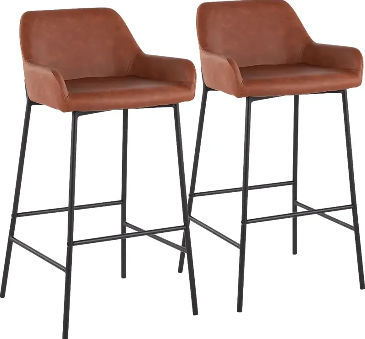 Rimcrest II Camel Barstool Set of 2