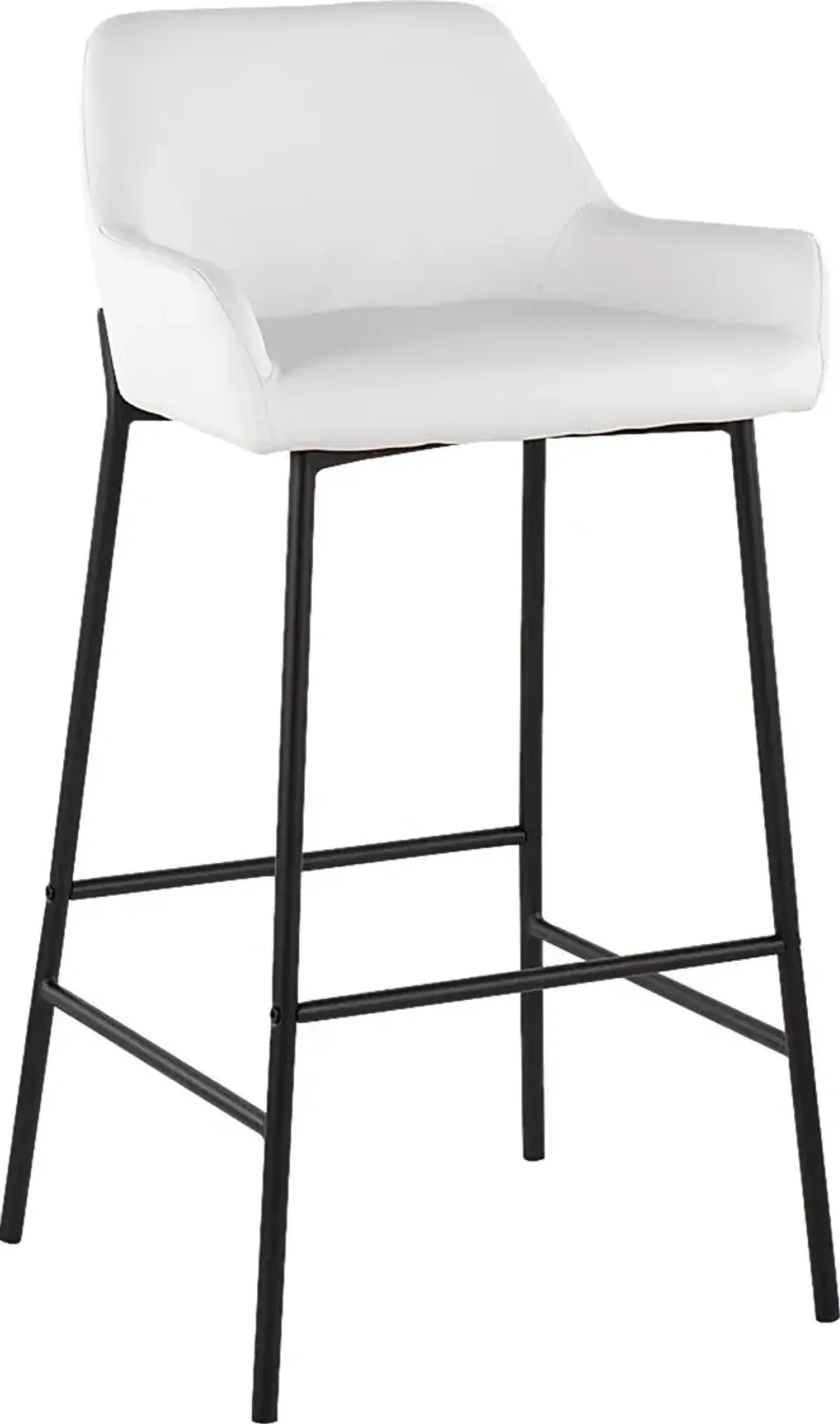 Rimcrest II White Barstool Set of 2