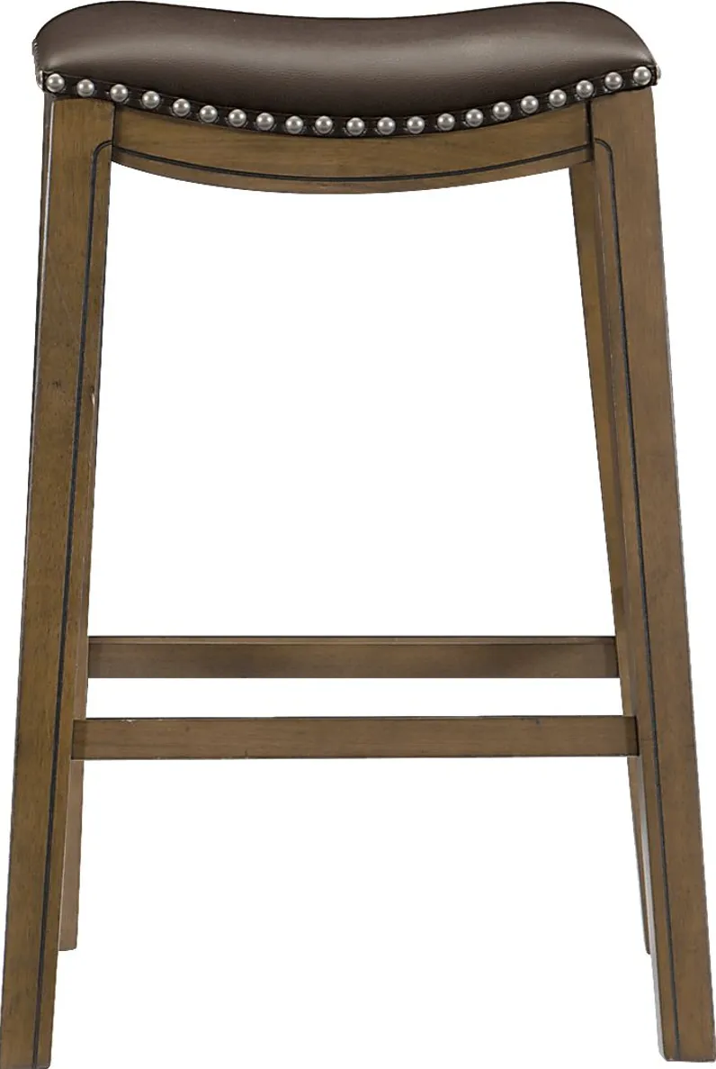 Etton Brown Barstool