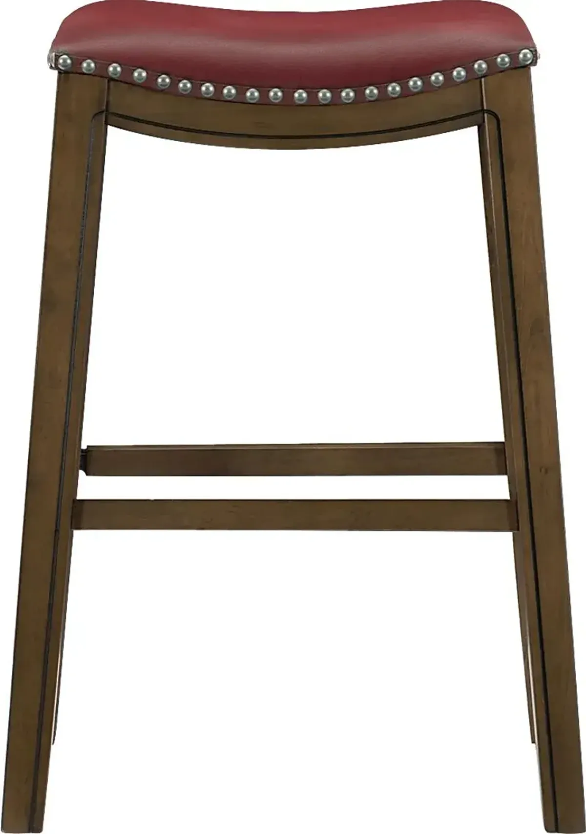 Etton Red Barstool