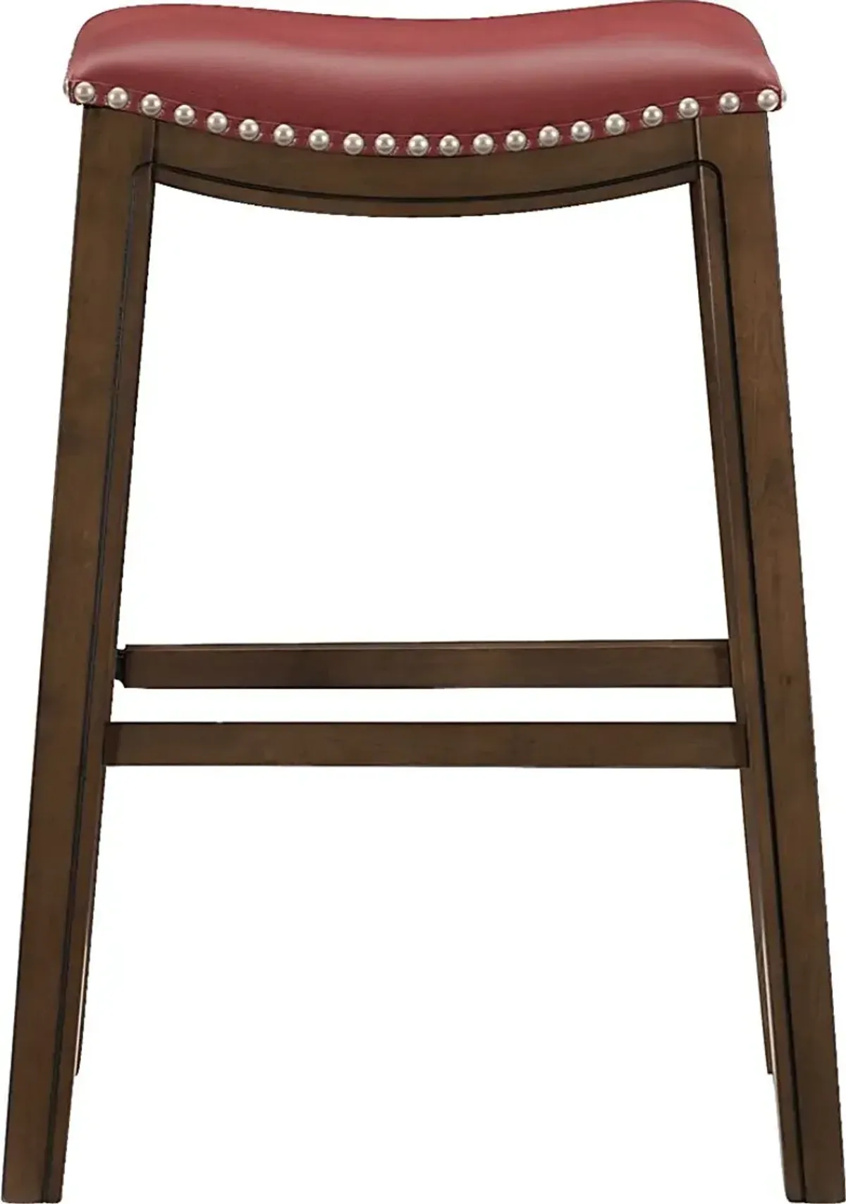 Etton Red Barstool