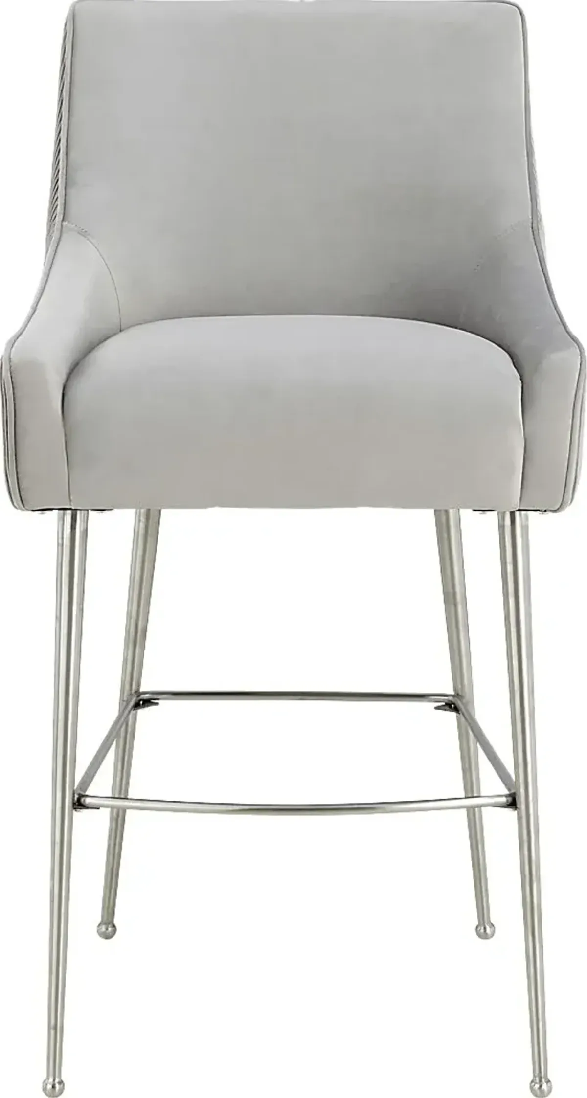 Beaulane II Light Gray Barstool