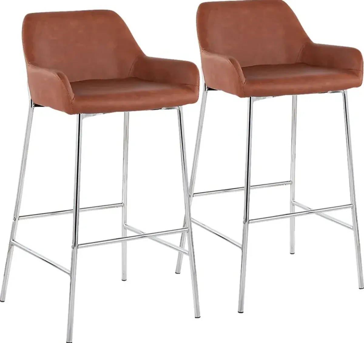 Rimcrest III Camel Barstool Set of 2