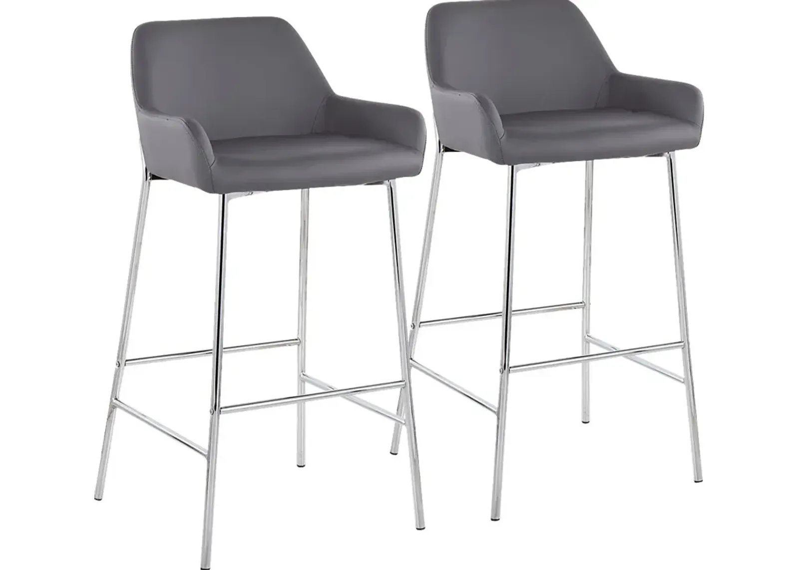 Rimcrest III Gray Barstool Set of 2