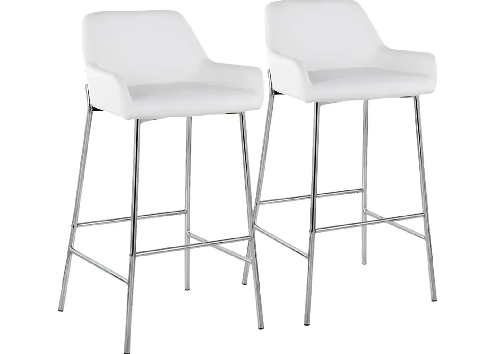 Rimcrest III White Barstool Set of 2