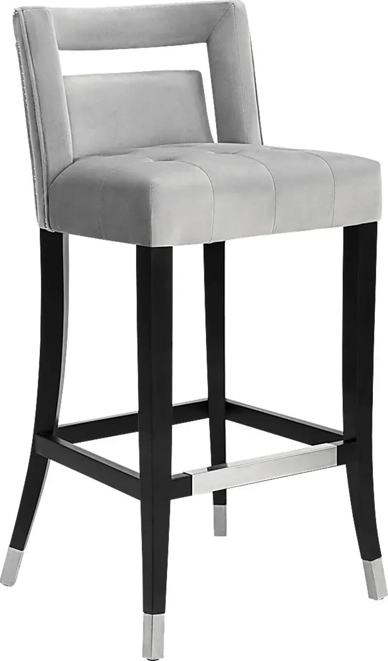 Saraelle Gray Barstool