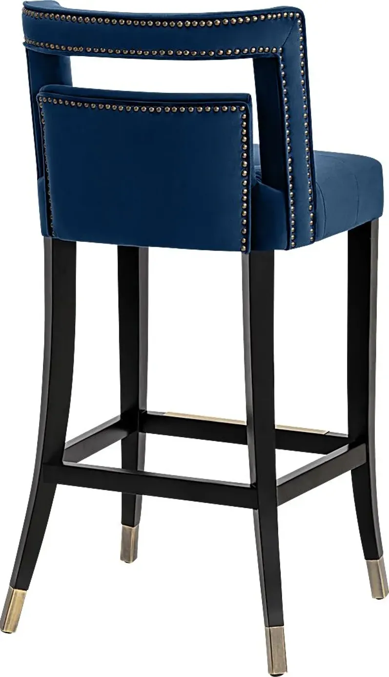 Saraelle Navy Barstool