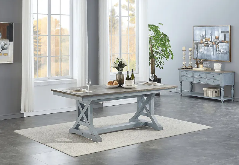 Robinette Blue Dining Table