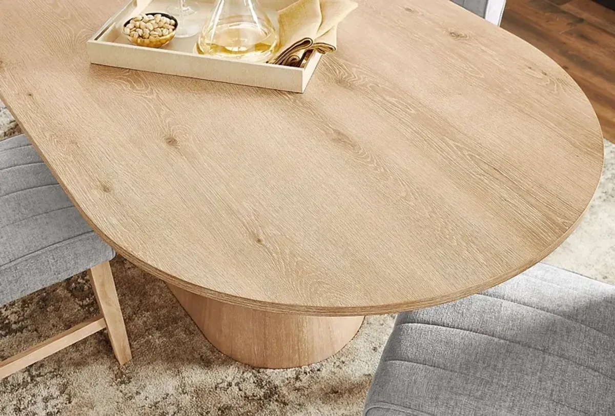 Kendall Natural Oval Dining Table