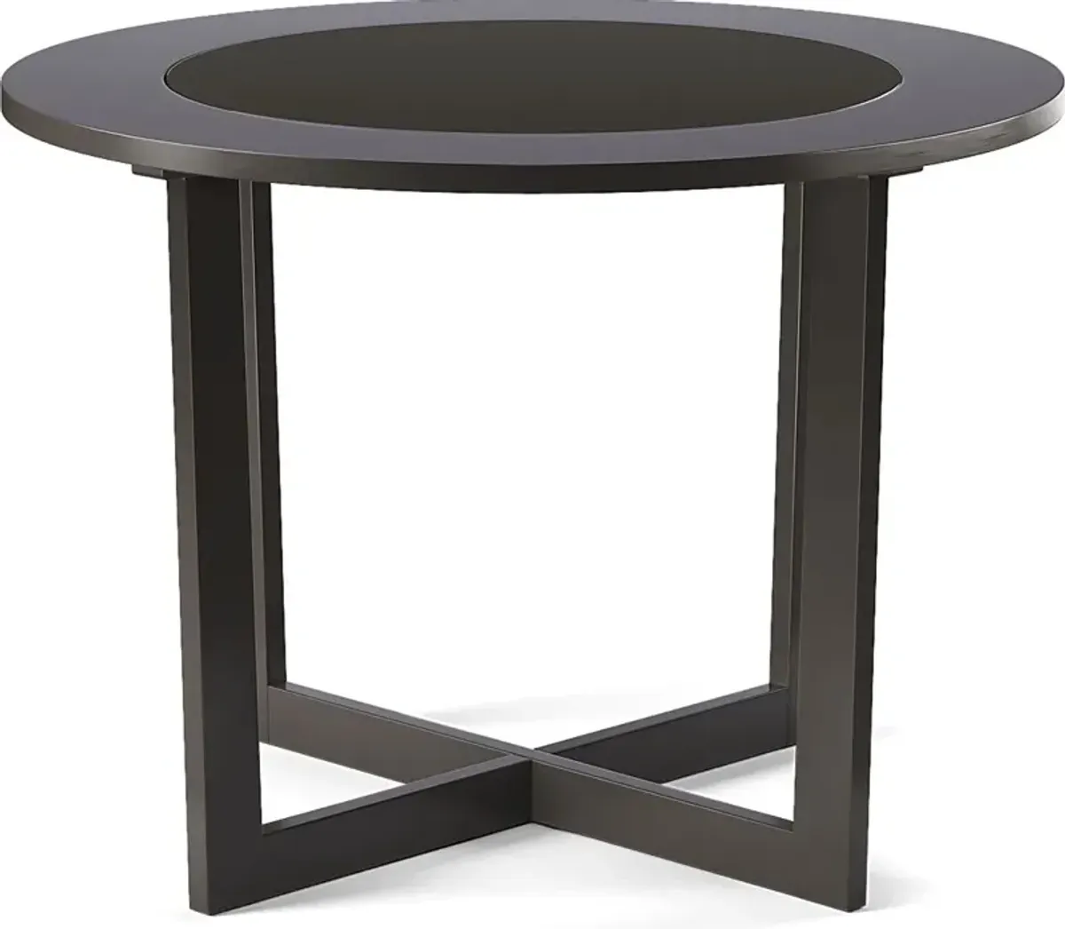 Mabry Espresso Round Dining Table