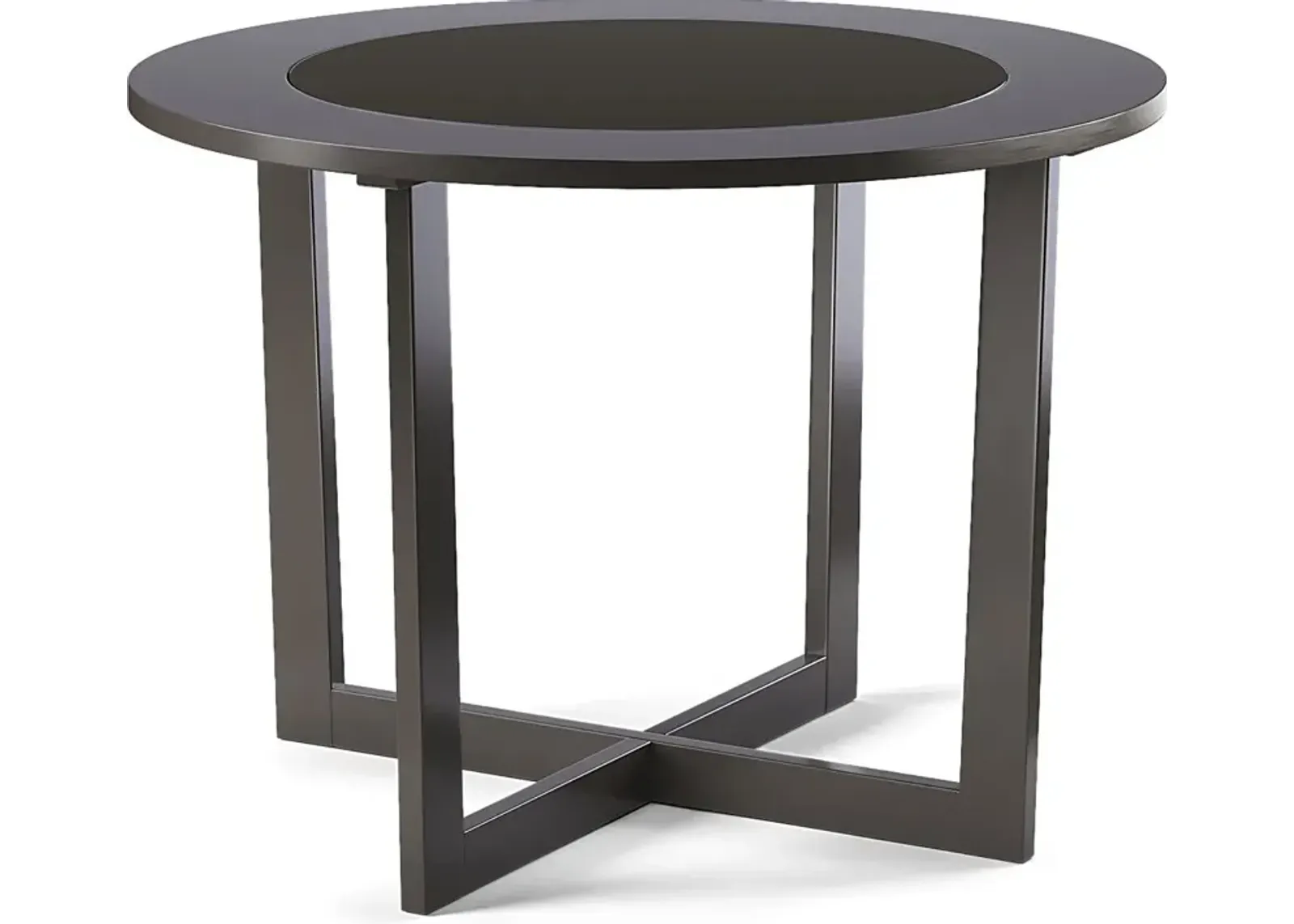 Mabry Espresso Round Dining Table