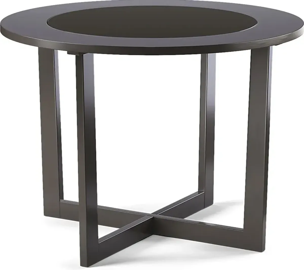 Mabry Espresso Round Dining Table