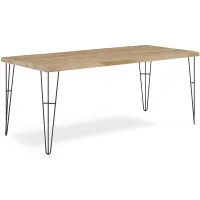 Palm Grove Brown Rectangle Dining Table