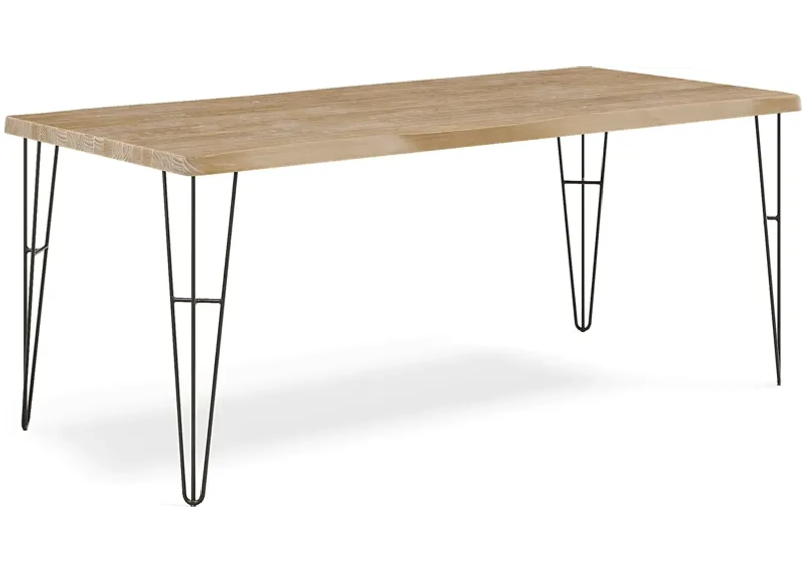 Palm Grove Brown Rectangle Dining Table