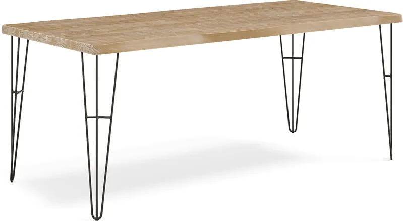 Palm Grove Brown Rectangle Dining Table