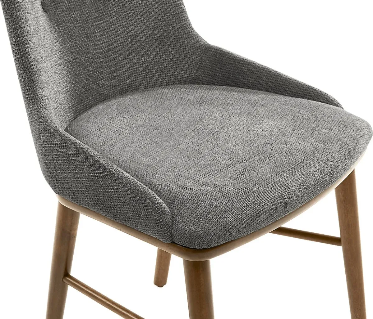 Millbrook Point Walnut 5 Pc Dining Room with Gray Chairs
