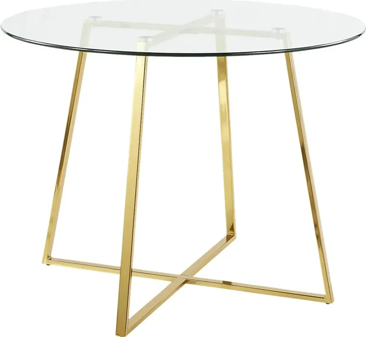 Ovalla Gold Dining Table