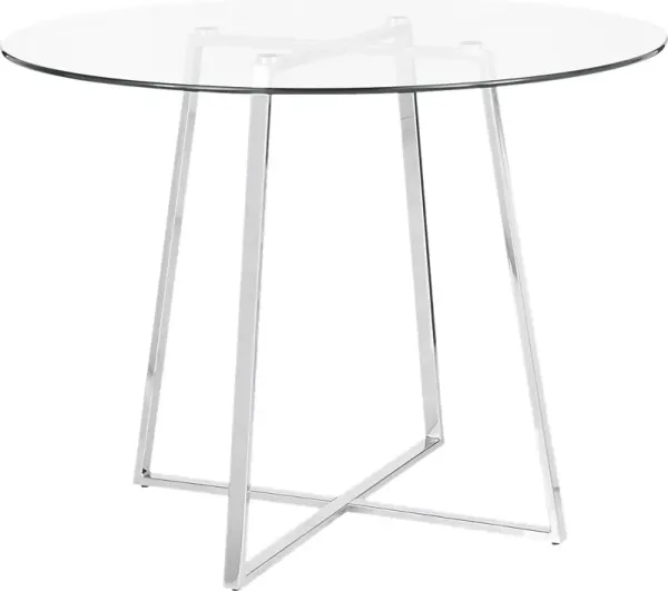 Ovalla Silver Dining Table