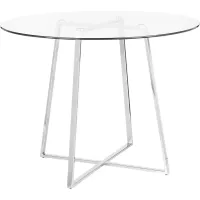 Ovalla Silver Dining Table