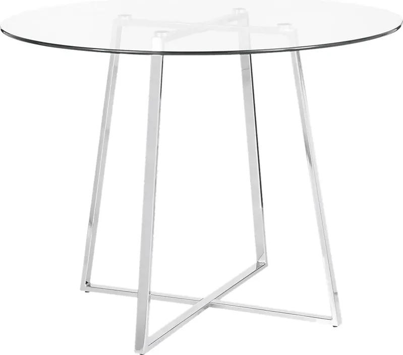 Ovalla Silver Dining Table