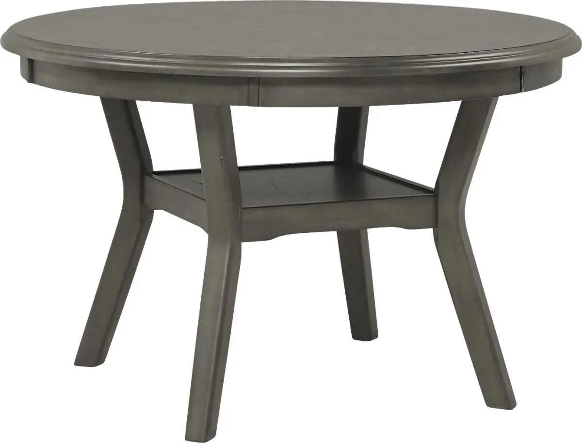 Brookgate Gray 5 Pc Round Dining Set