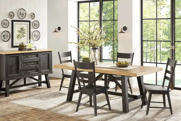 Chastain Park Black 5 Pc Dining Room