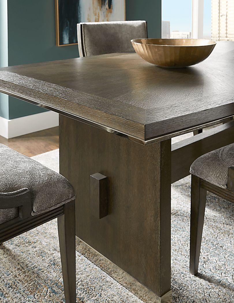 Taylor Trace Brown Rectangle Dining Table