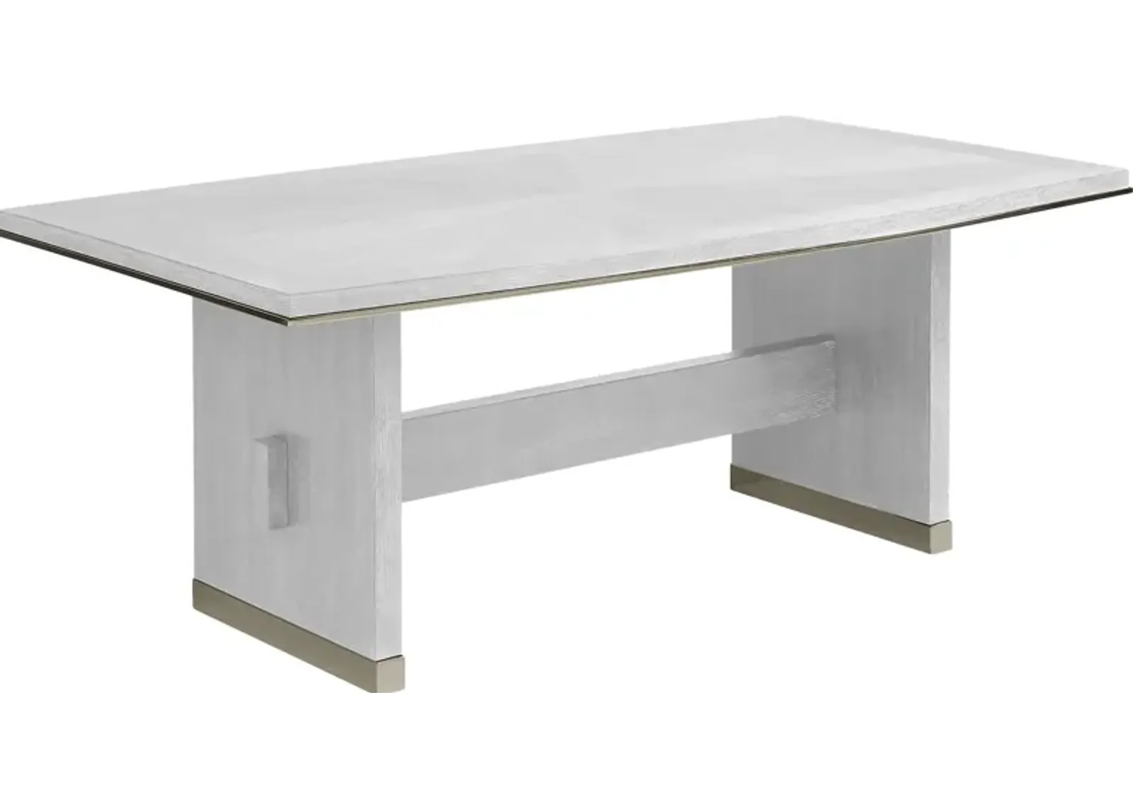 Taylor Trace White Rectangle Dining Table