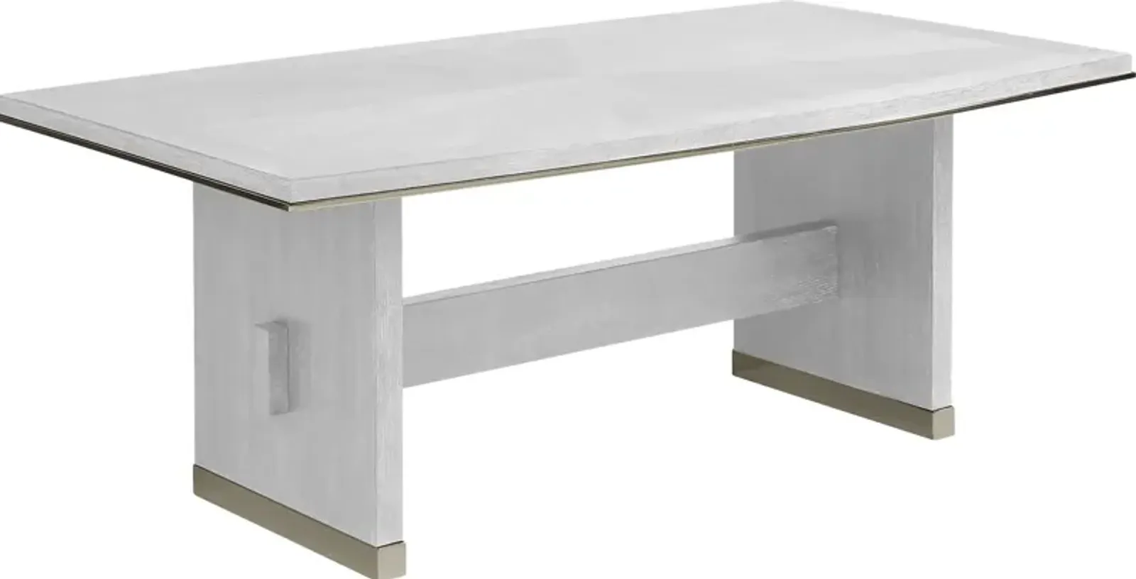 Taylor Trace White Rectangle Dining Table