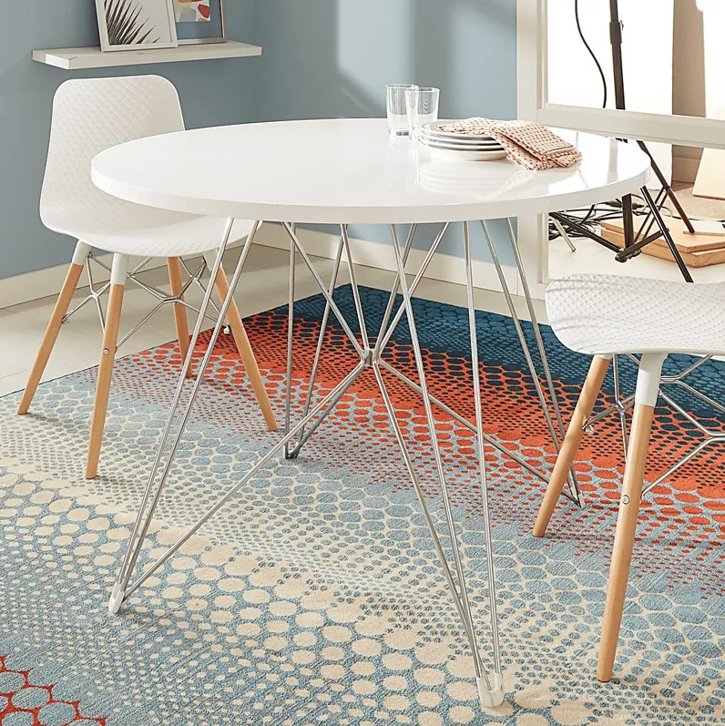 Echo Park White Dining Table