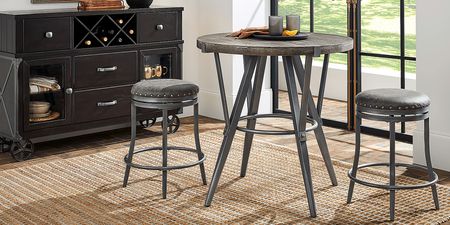 Hitchens Gray 3 Pc Dining Room