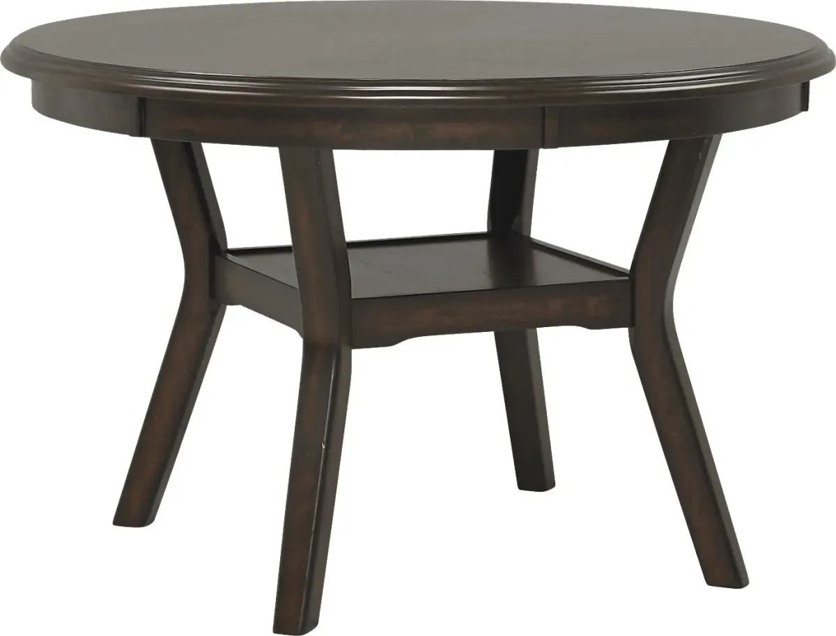 Brookgate Brown Cherry 5 Pc Round Dining Set